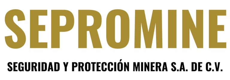 Sepromine seguridad y proteccion minera S.A de C.V logo