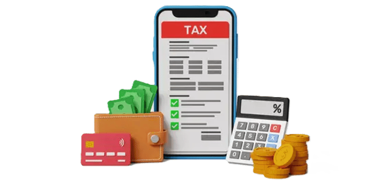 Tax software and preparation services logo