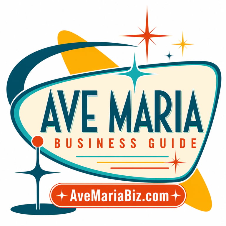 Ave Maria Business Guide logo