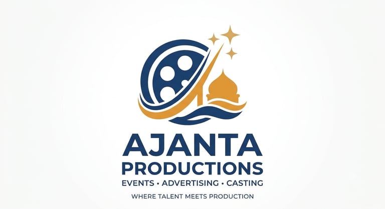 AJANTA PRODUCTIONS logo