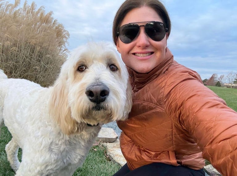 Sophia dog walking