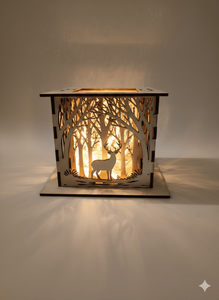 Magie der Natur für Ihr Zuhause. Ein Holzkunstwerk, das die Ruhe des Waldes in jeden Raum bringt.