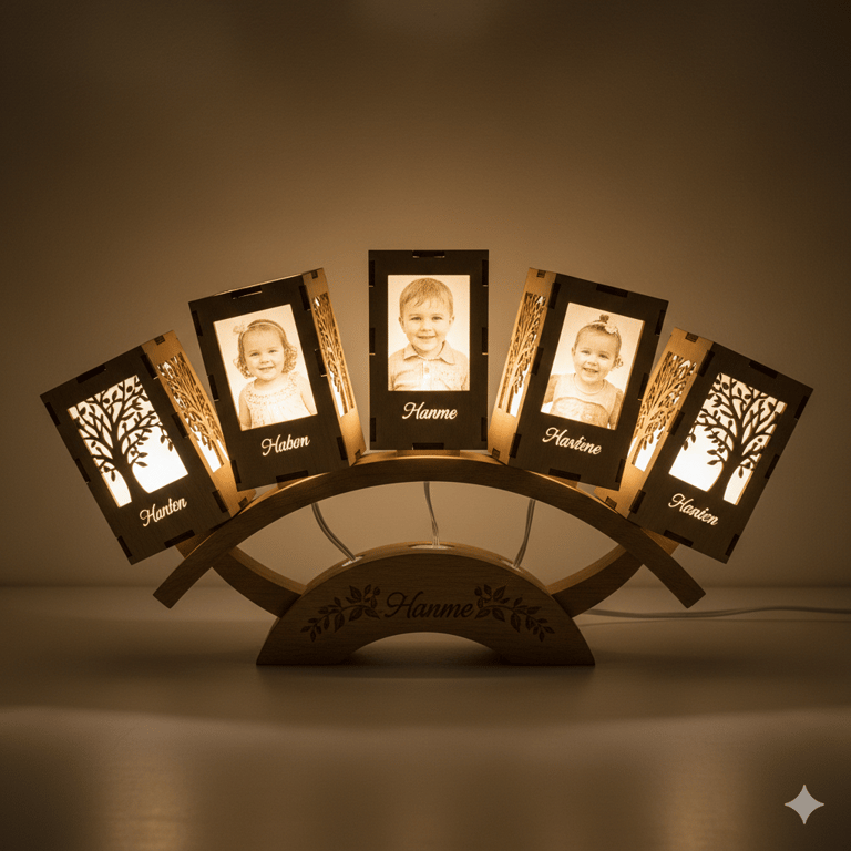 Helles, freundliches Design für kleine Entdecker – eine stilvolle Lampe für jedes Kinderzimmer.