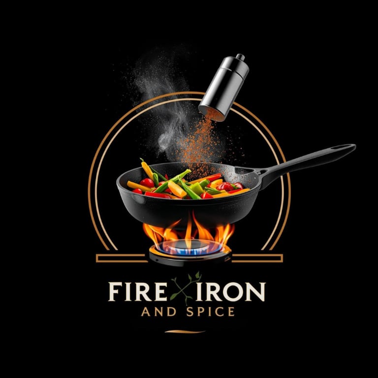 Fire, Iron and Spice logo