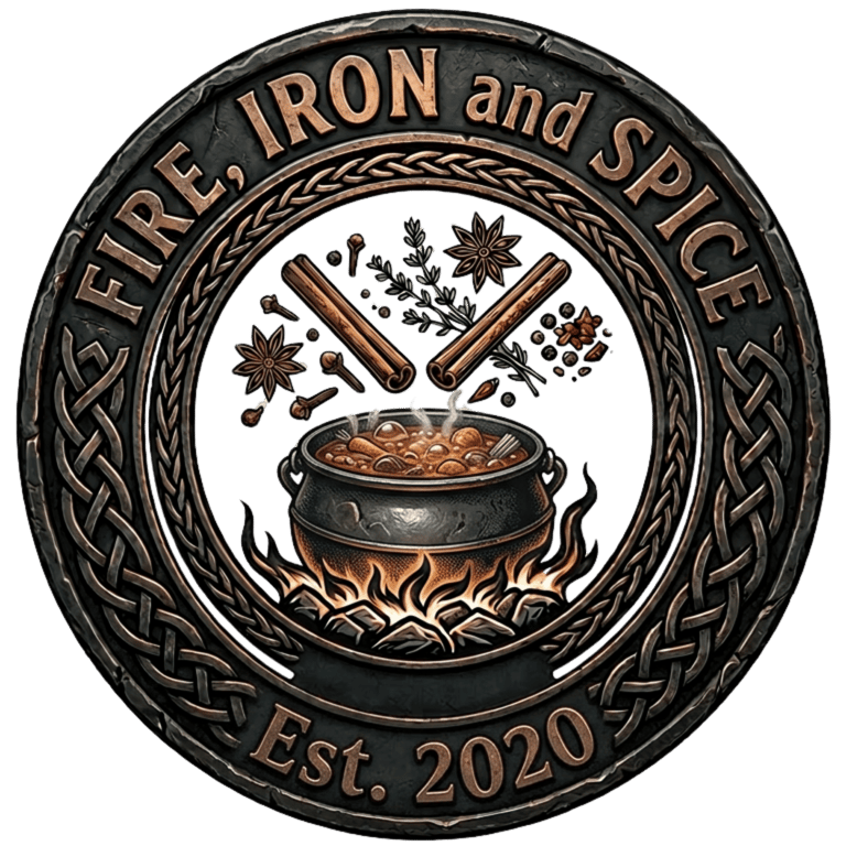 Fire, Iron and Spice logo