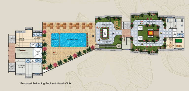FLOOR PLAN NG AROMA MIRA ROAD EAST, RNA NG, AROMA, RAMDEV PARK, MIRA ROAD EAST