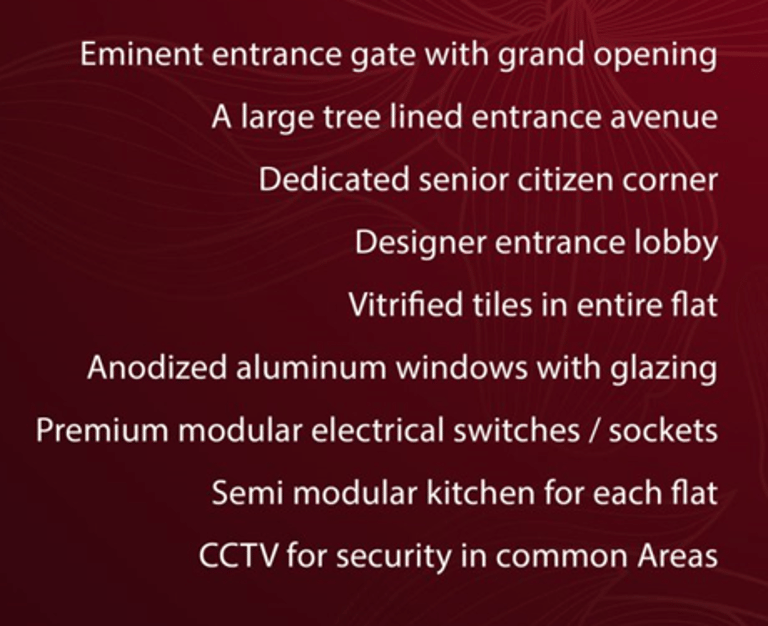 AMENITIES NG AROMA MIRA ROAD EAST, RNA NG, AROMA, RAMDEV PARK, MIRA ROAD EAST