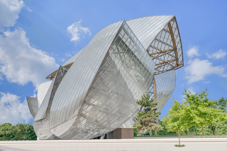 Fondation Louis Vuitton regard artistique photographe architecture