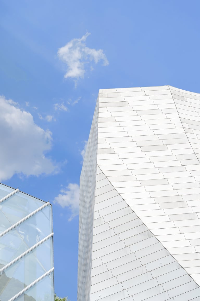 détail architecture Fondation LV by Hellias photographe