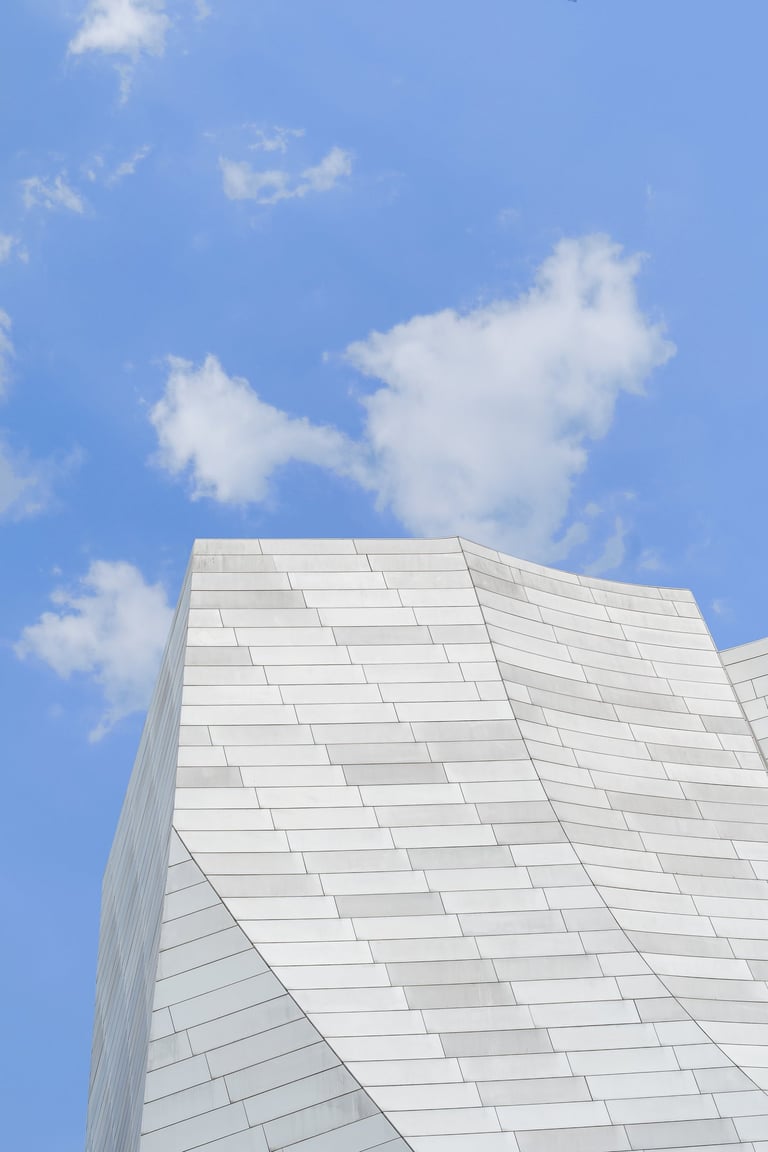 détail architecture Fondation LV by Hellias photographe