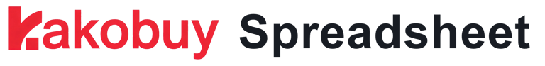 Kakobuy Spreadsheet logo