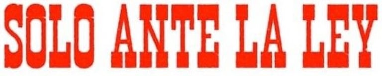 SOLO ANTE La LEY logo