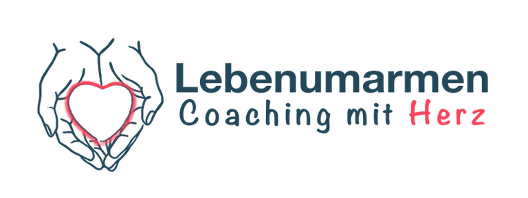 Leben Umarmen Coaching mit Herz logo