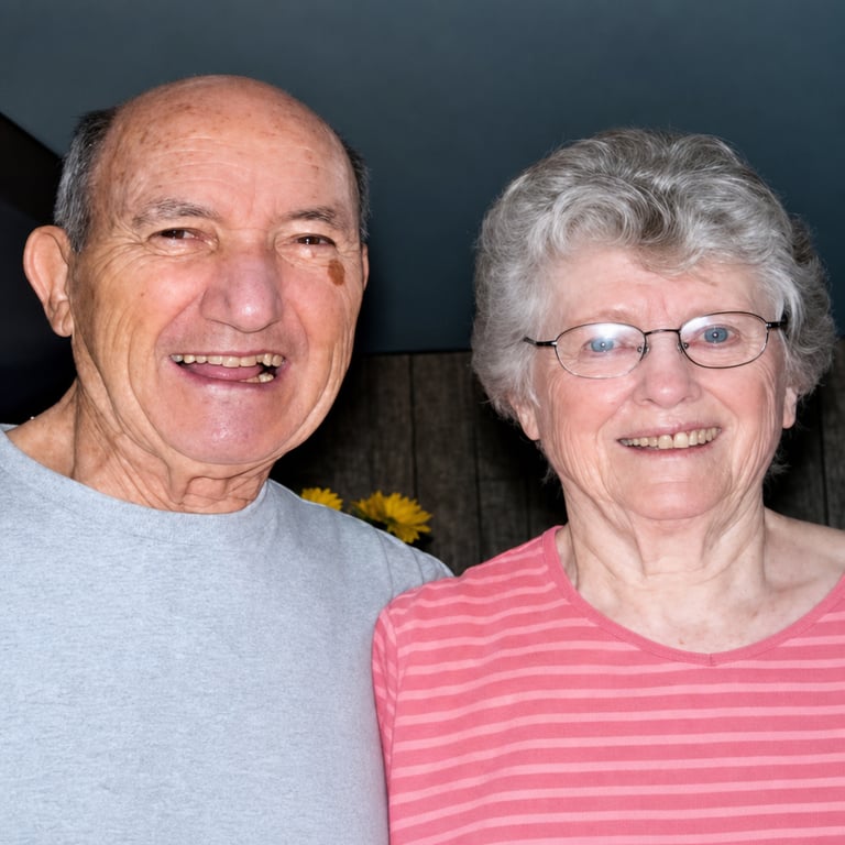 Reginaldo Santos e Ailine Santos