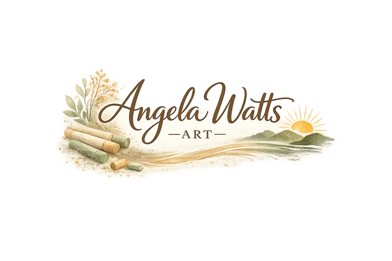 Angela Watts art logo