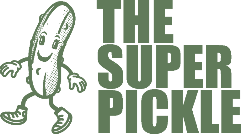 The Super Pickle Marketing logo