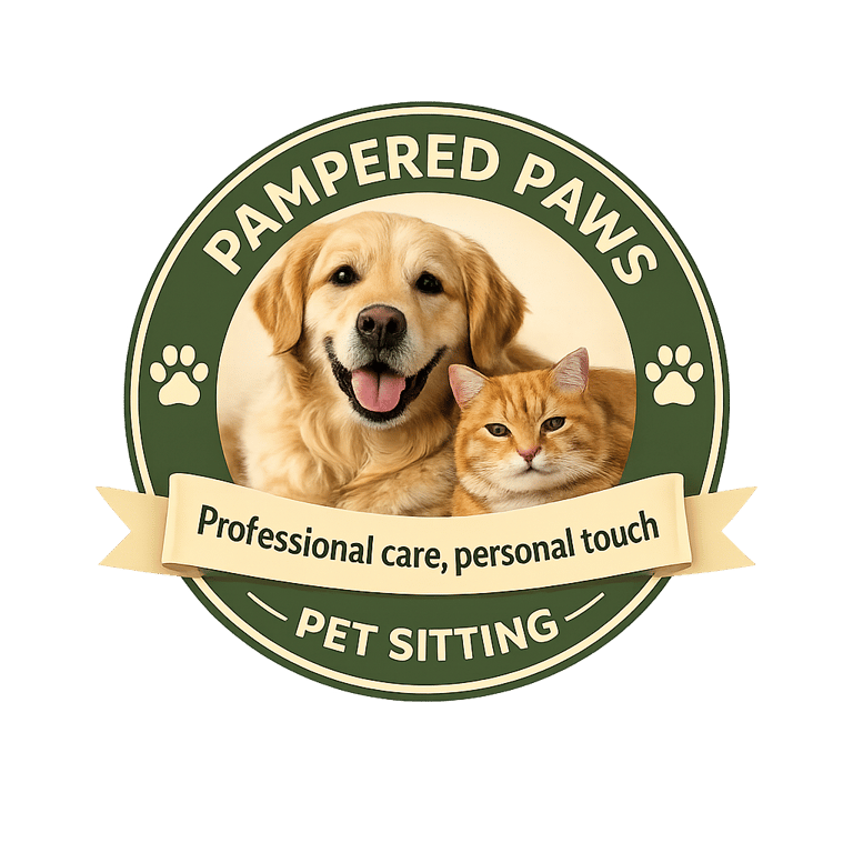 Pampered Paws Pet Sitting logo