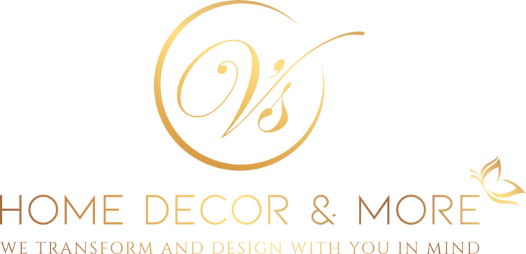 V’s Home Decor & More logo