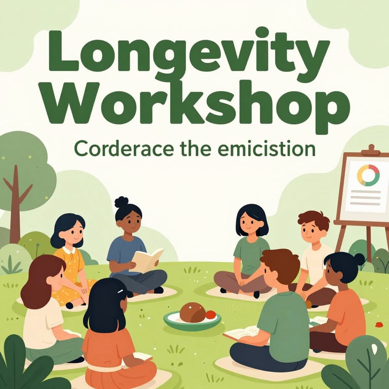 A group of people engaged in a vibrant seminar with a wellness expert speaking.