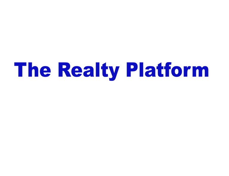 The Realty Platform logo