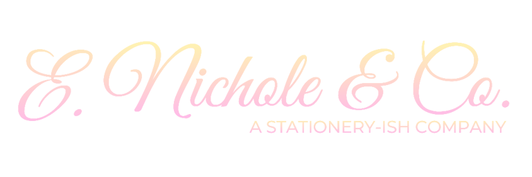 E, NICHOLE & CO. logo