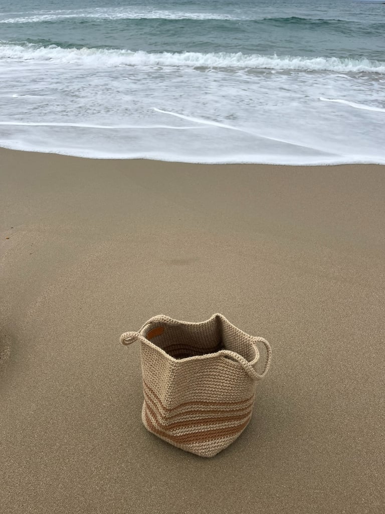 Sac Cabas en jute Torba Biarritz