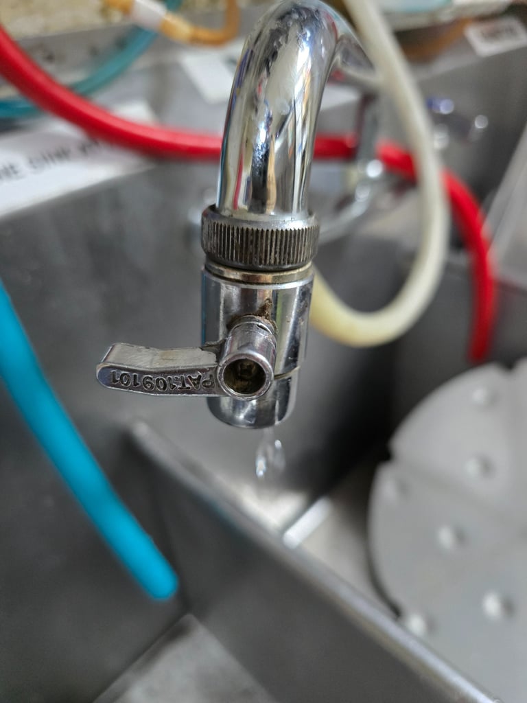 Commercial sink