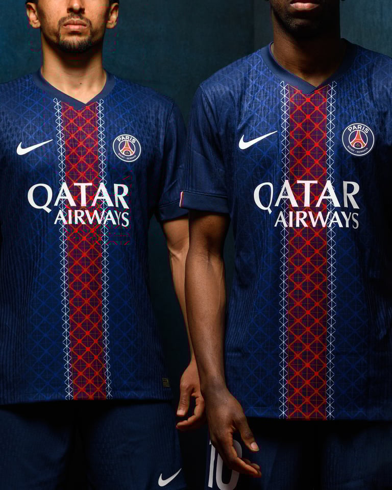 Portrait du Psg réalisé en studio à Paris
