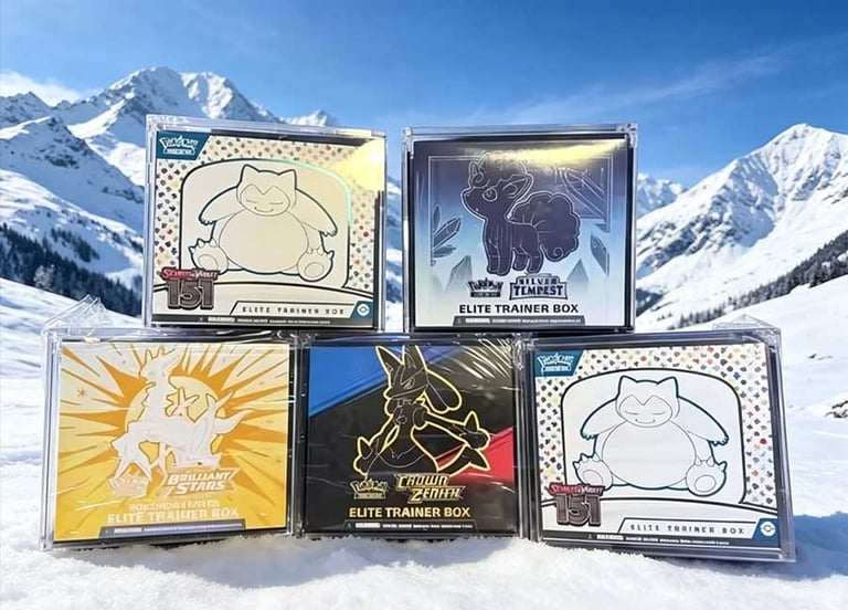 Pokémon etb acrylic case
