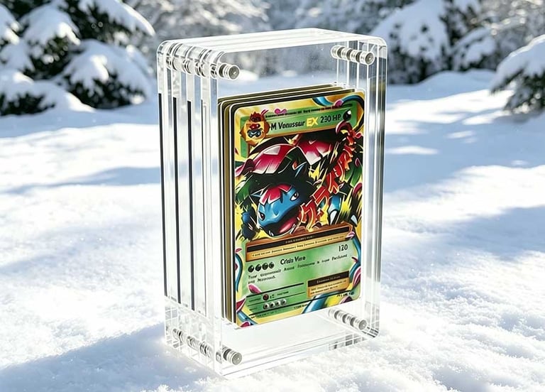 Pokémon TCG card acrylic holder