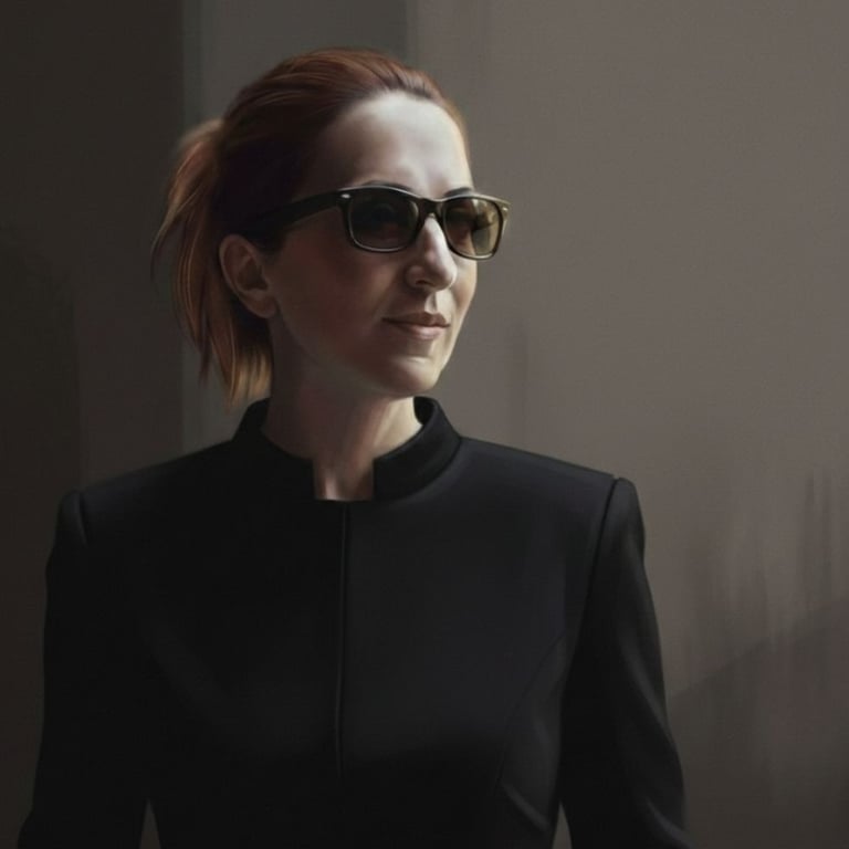 Antalya iç mimar Ayfer Kula potre fotografı