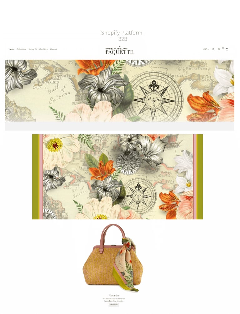 Shopify Page Layout Marian Paquette 