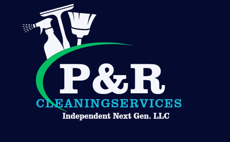 P&R Cleaning logo