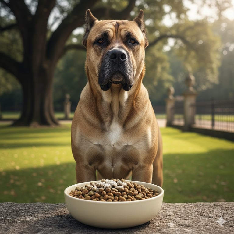 Fila Brasileiro y Tosa Inu Dieta 