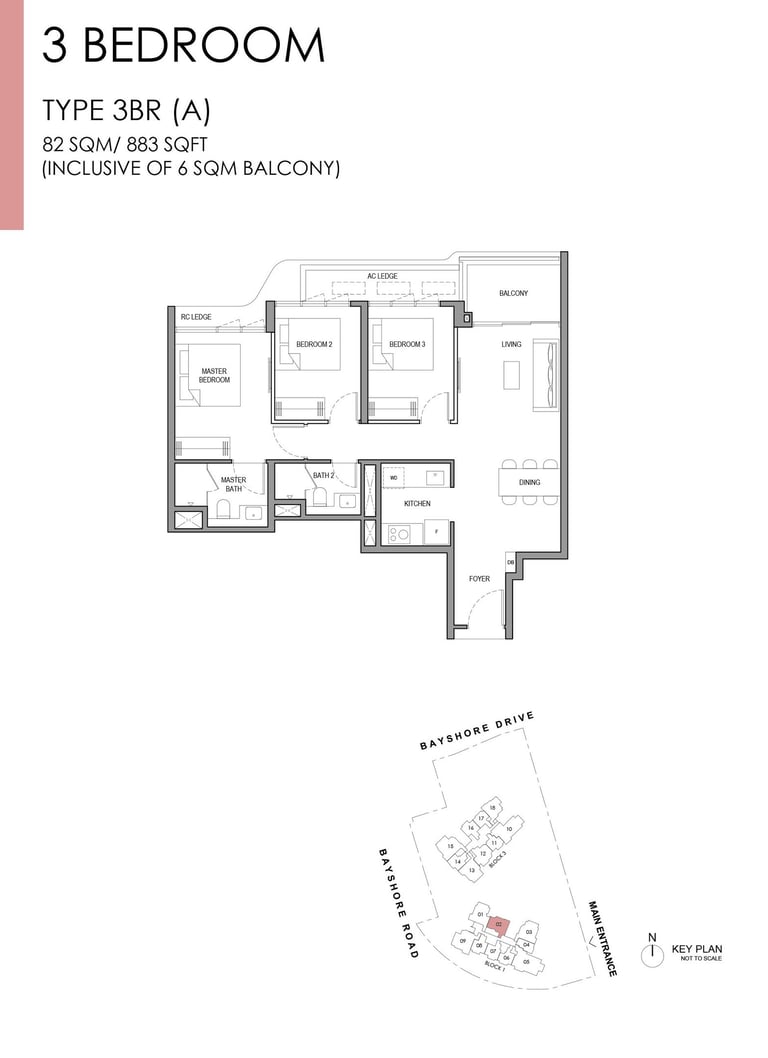 3 Bedroom Floorplan