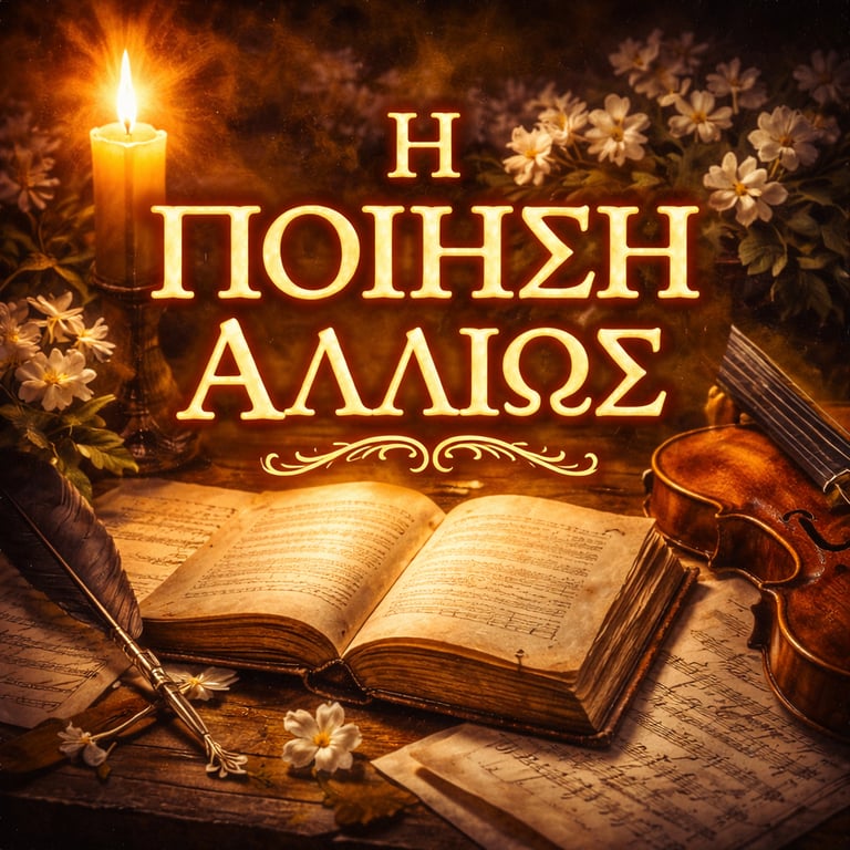 Η Ποίηση Αλλιώς. ( Youtube Playlist)