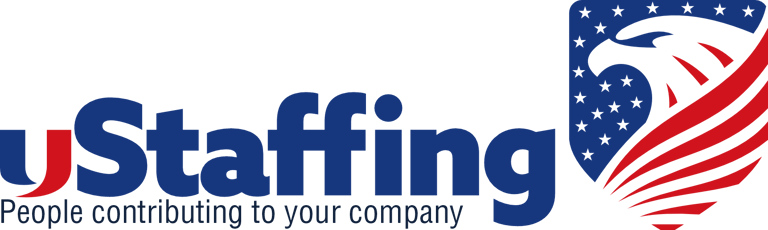 uStaffing logo