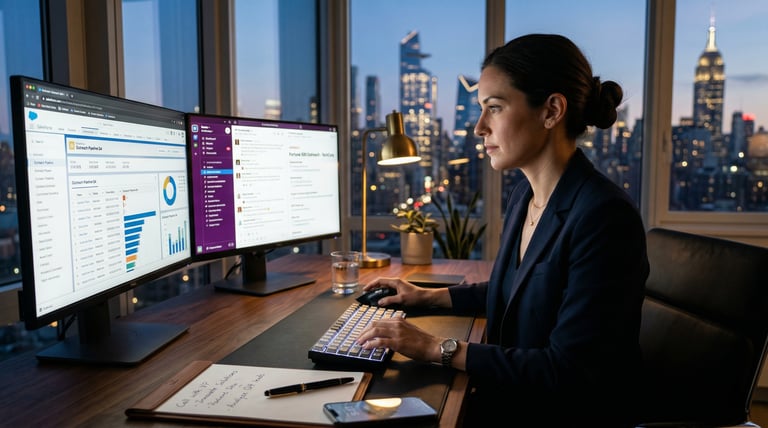 Digital PR strategist managing high-authority outreach campaigns for tech and finance clients from a