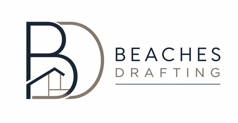 Beaches Drafting logo