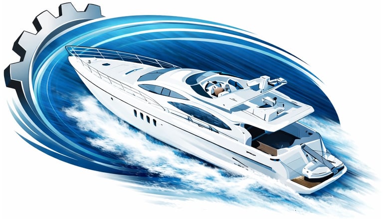 Náutica Pro Mecânica logo