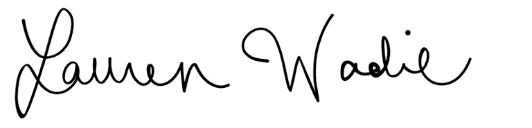 Lauren Wadie logo