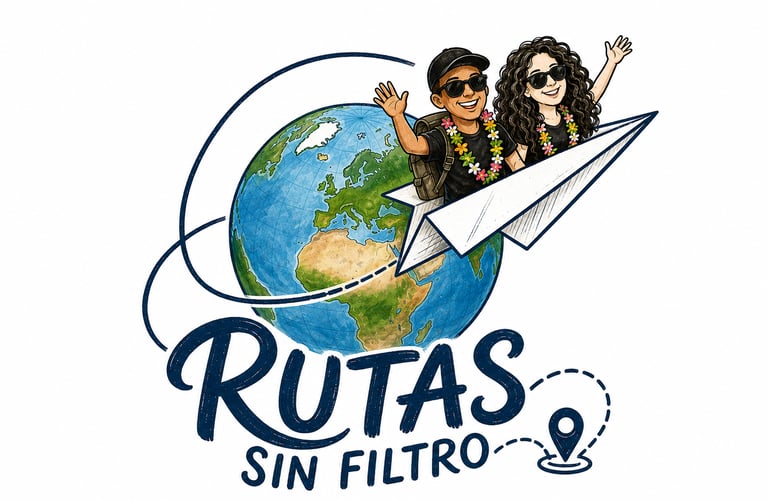 Logotipo de rutas sin filtro