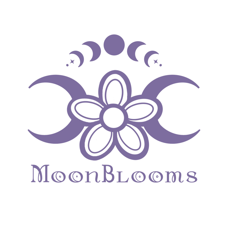 MoonBlooms ⋆˖⁺‧₊☽◯☾₊‧⁺˖⋆ logo