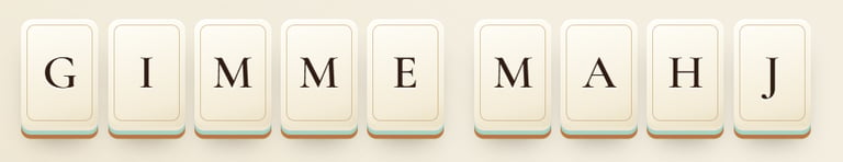 Gimme Mahj Mahjong logo