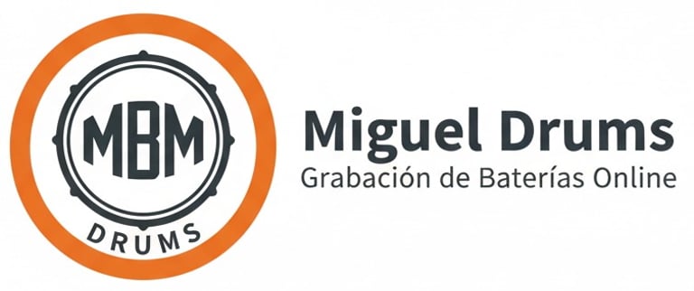 Miguel Drums | Grabación de Baterías Online logo