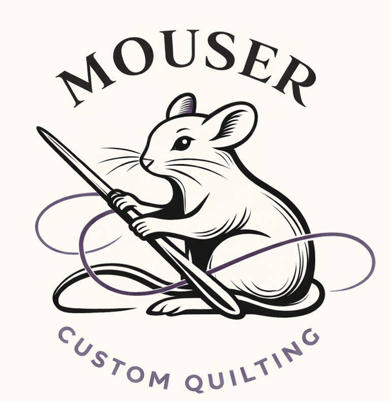 Mouser Custom Quilting logo