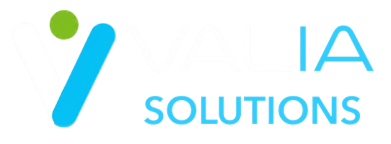 VALIA Soluciones, Construyendo Futuro logo