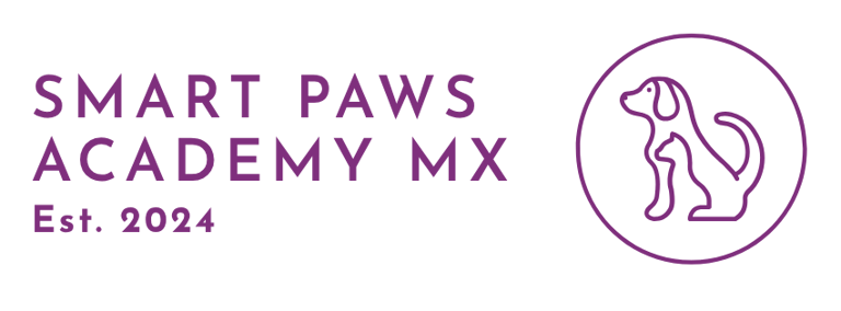 logotipo smart paws academy cdmx