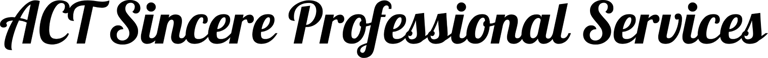 ACT Sincere Professional Services logo