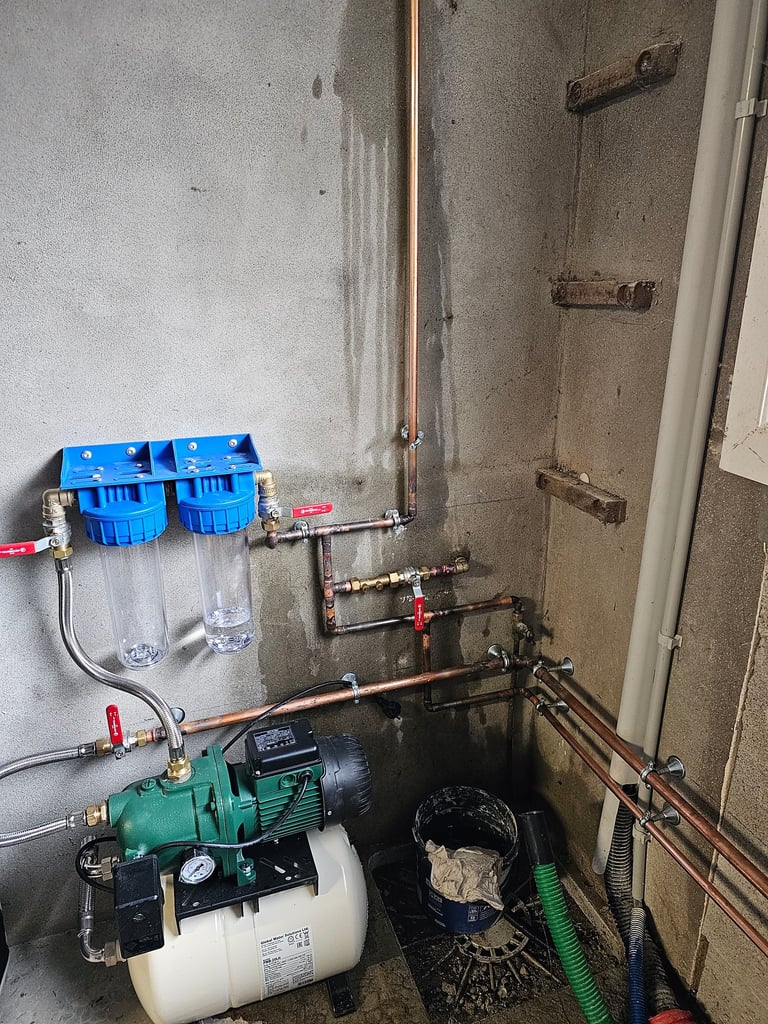 surpresseur, récupération eau de pluie, eaux pluviales, cuve eaux de pluie